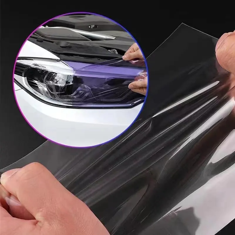 clear headlight film